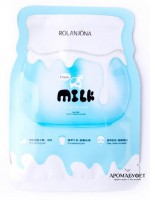 Mаска для лица Rolanjona тканевая Fresh Milk 30 г - Интернет магазин парфюмерии и косметики "Aromabufet", Екатеринбург