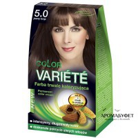 Перманентная краска 5.0 для волос Светло-коричневый CHANTAL VARIETE - Интернет магазин парфюмерии и косметики "Aromabufet", Екатеринбург